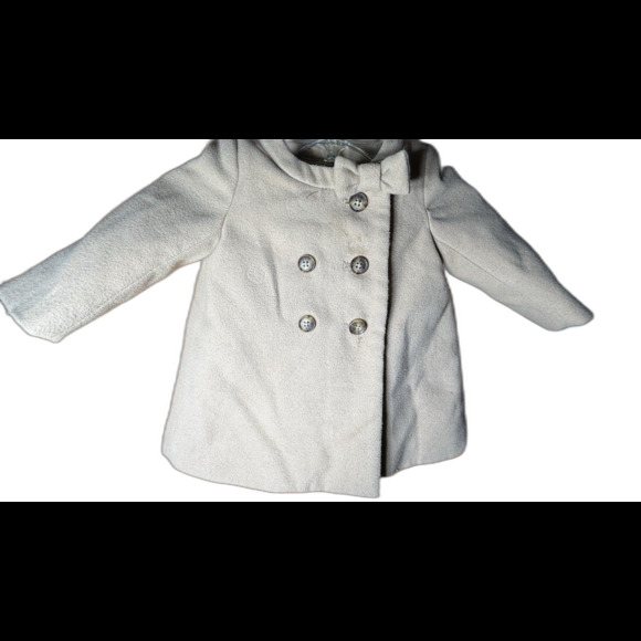 Baby Gap Camel Bow Peacoat 06-12 Month - Picture 4 of 4